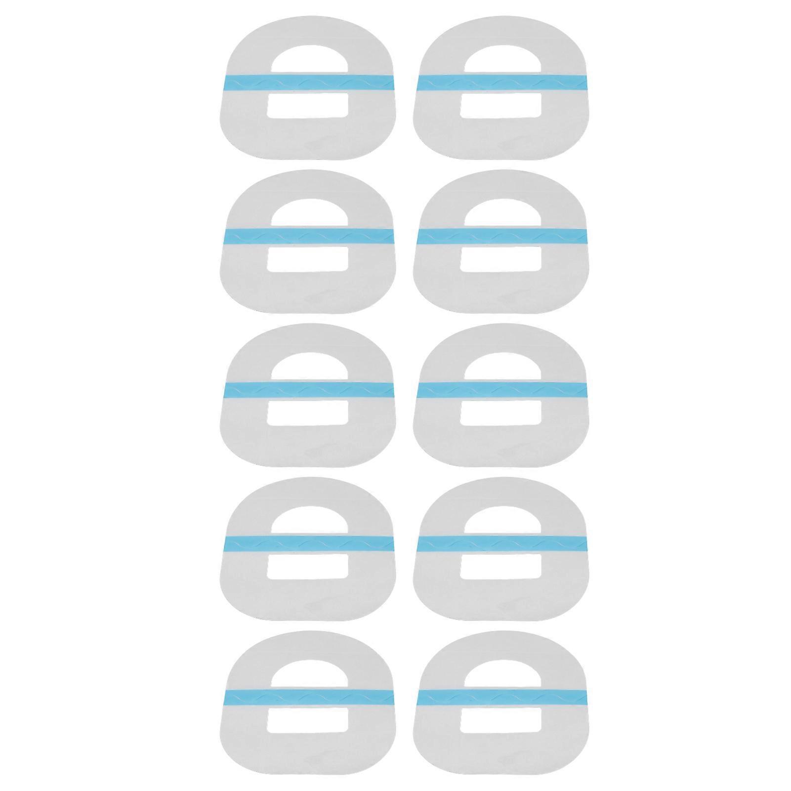 10pcs Adhesive Patch Professional Portable Flexible Fixation Adhesive Covers Accessory for Sensor