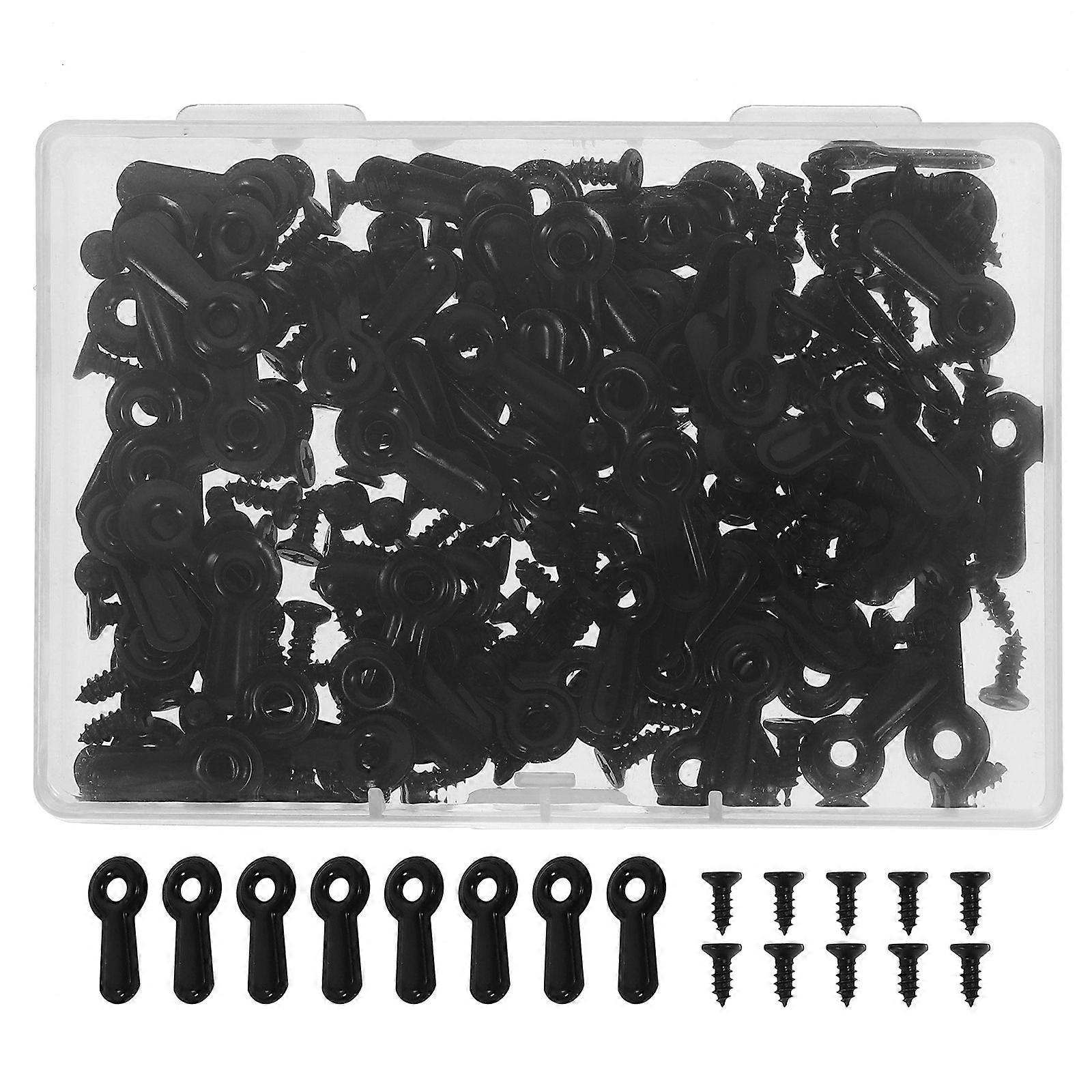 1 Set of Photo Frame Backing Clip Picture Holder Iron Buckle Frame Photo Turn Button Picture Frame Accessory