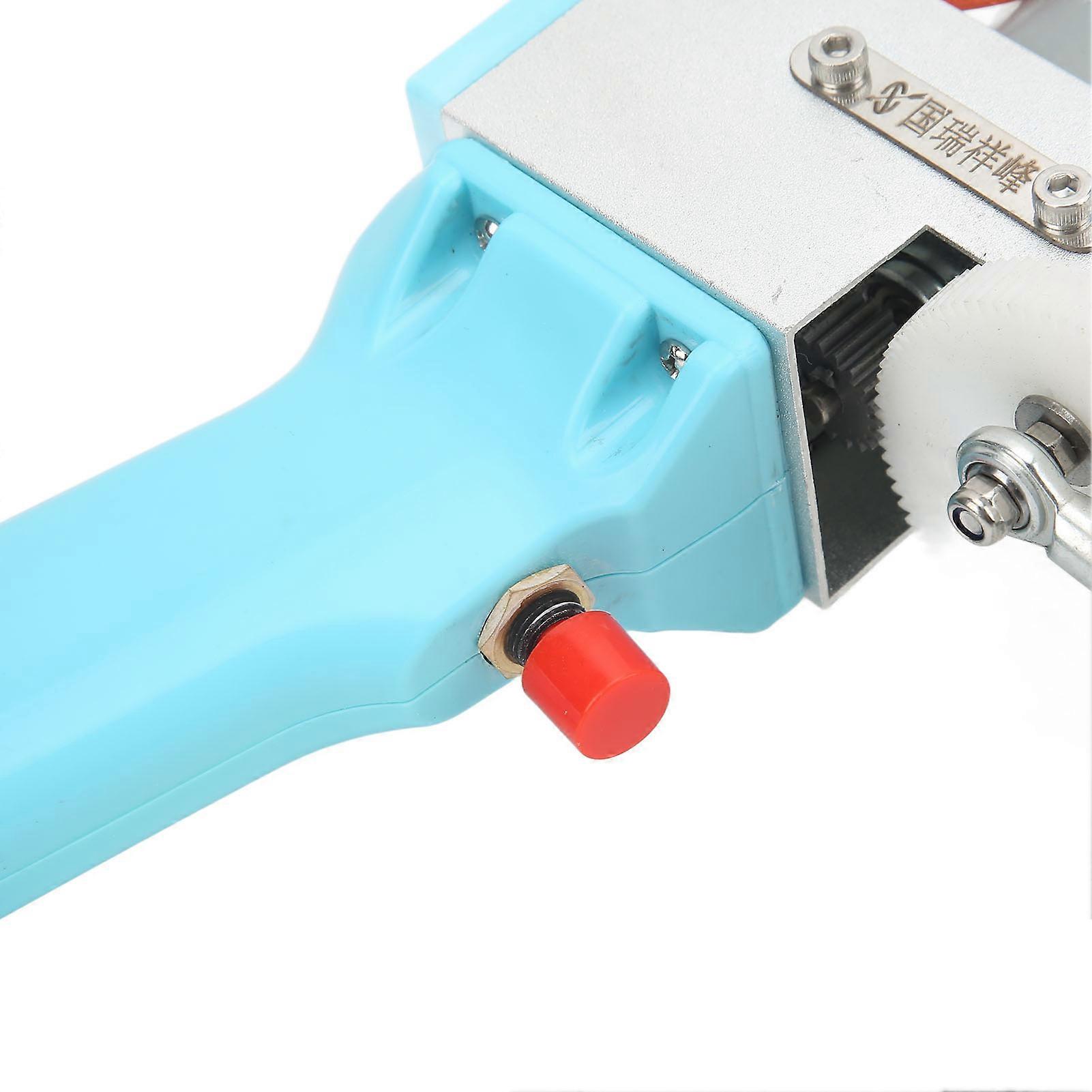 Tufting Gun 2 in 1 Dual Purpose Cyan Rug Tufting Gun Carpet Making Kit DIY Embroidery Machine Needle Kit 100‑240V AU Plug