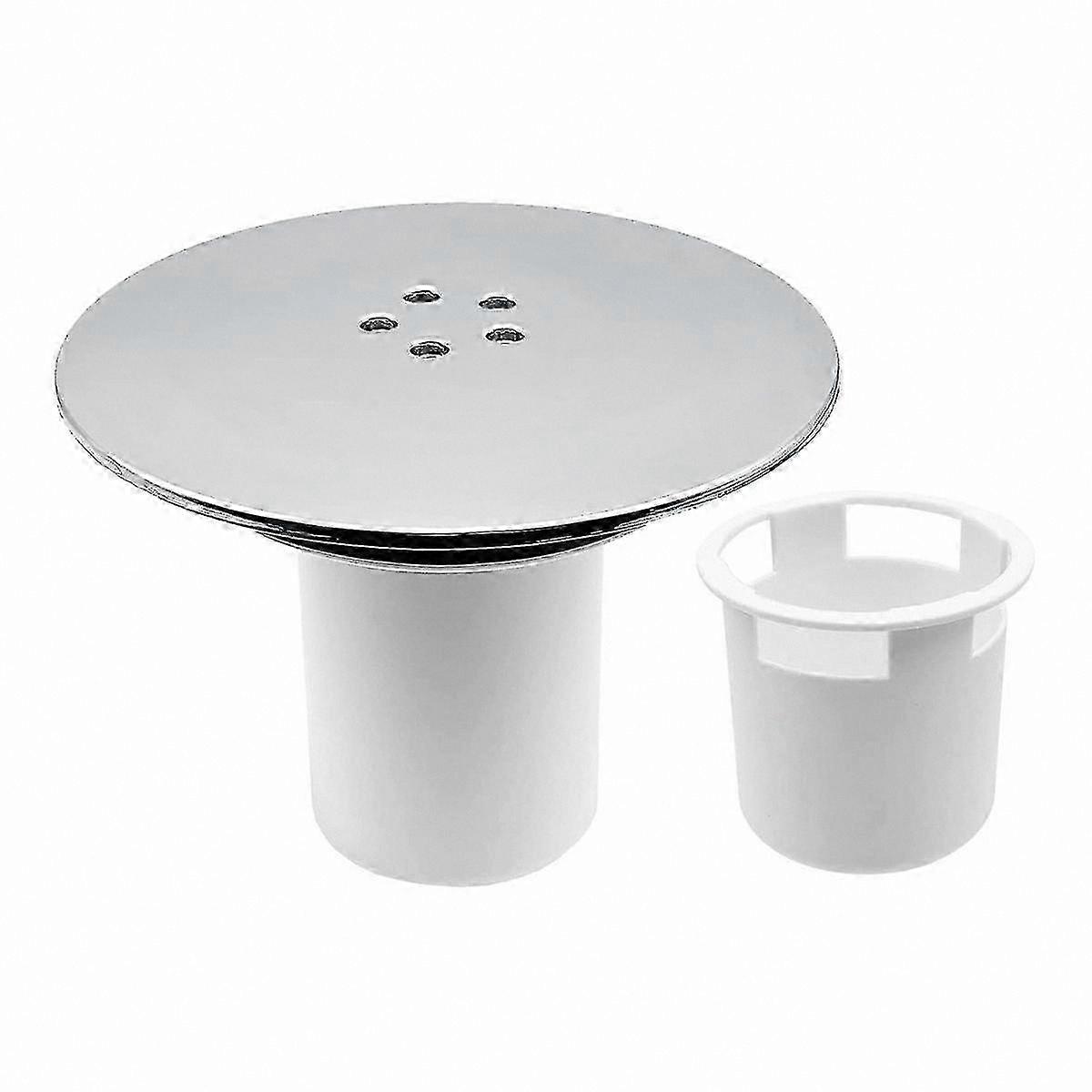 クロムメッキシャワードレンカバー、バスタブおよびバスルーム備品用の90mm / 115mmプラグホール交換