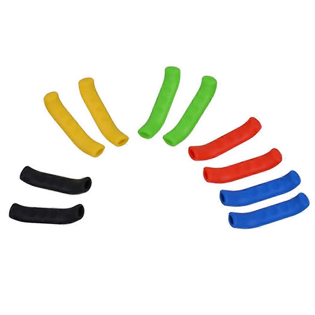 Silicone Bike Handlebar Grips Antislip Comfortable Ergonomic Design for Bike Use Green 7.5 Inches