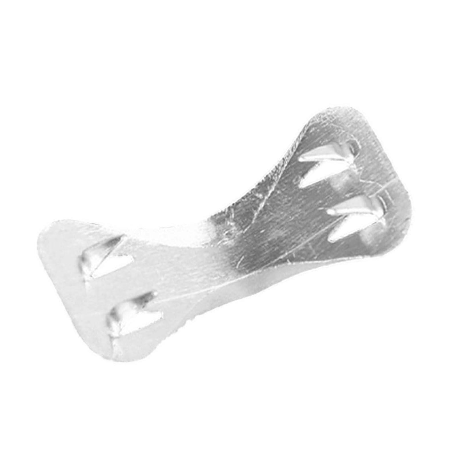 Elastic bandage clips made of aluminum, replaceable elastic bandage clips for bandages, 100 pieces