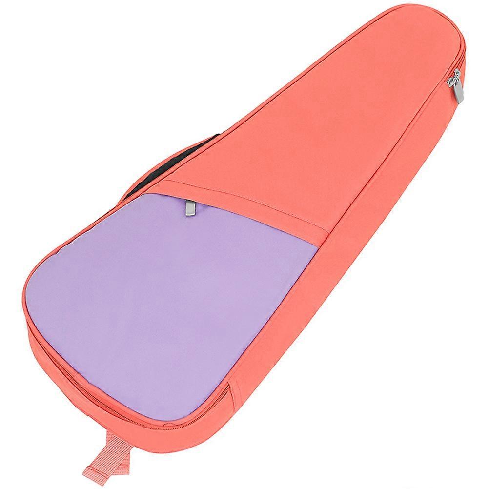 Ukulele Carry Bag Case Ukulele Storage Pouch Oxford Cloth Rectangular Practical Design Musicians 1Set