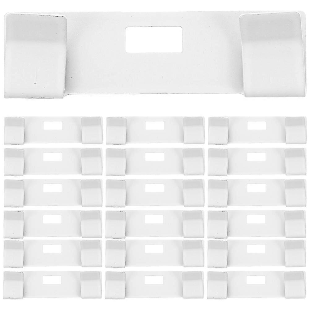 24pcs Vertical Blind Repair Tabs Clips Vane Savers for Broken Slats Replacement Easy No Tool Installation Compatible with Vertical Blinds Window
