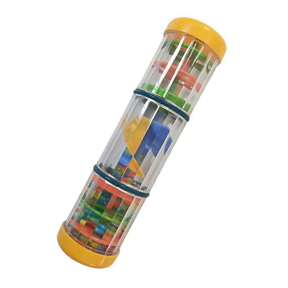 لعبة تعليمية موسيقية مبكرة صوت مطر دوار للأطفال ABS 8.5x2.5 بوصة