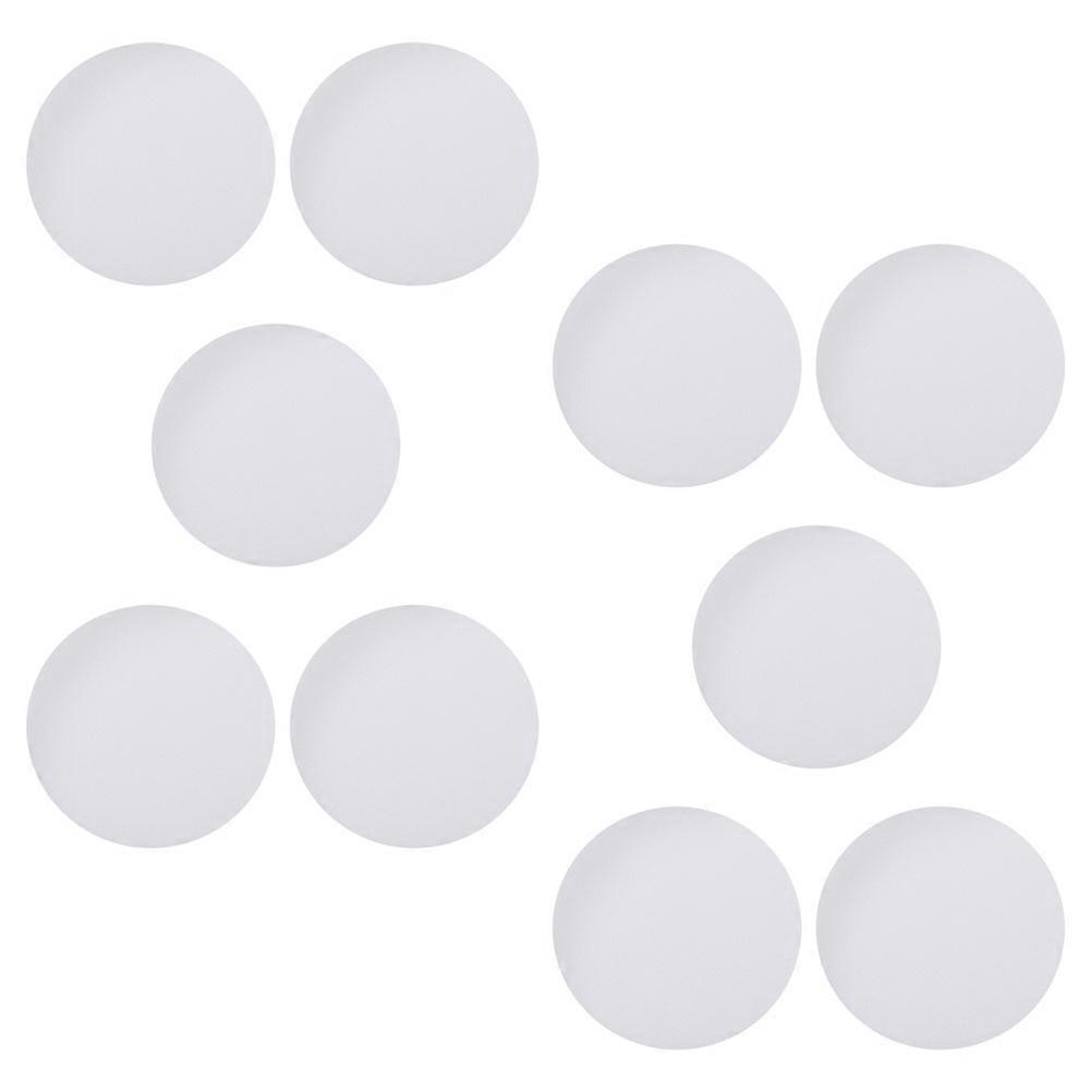 Replacement White Diffuser Lamp Shade for Home Use Plastic Chandelier Ceiling and Downlight 10pcs