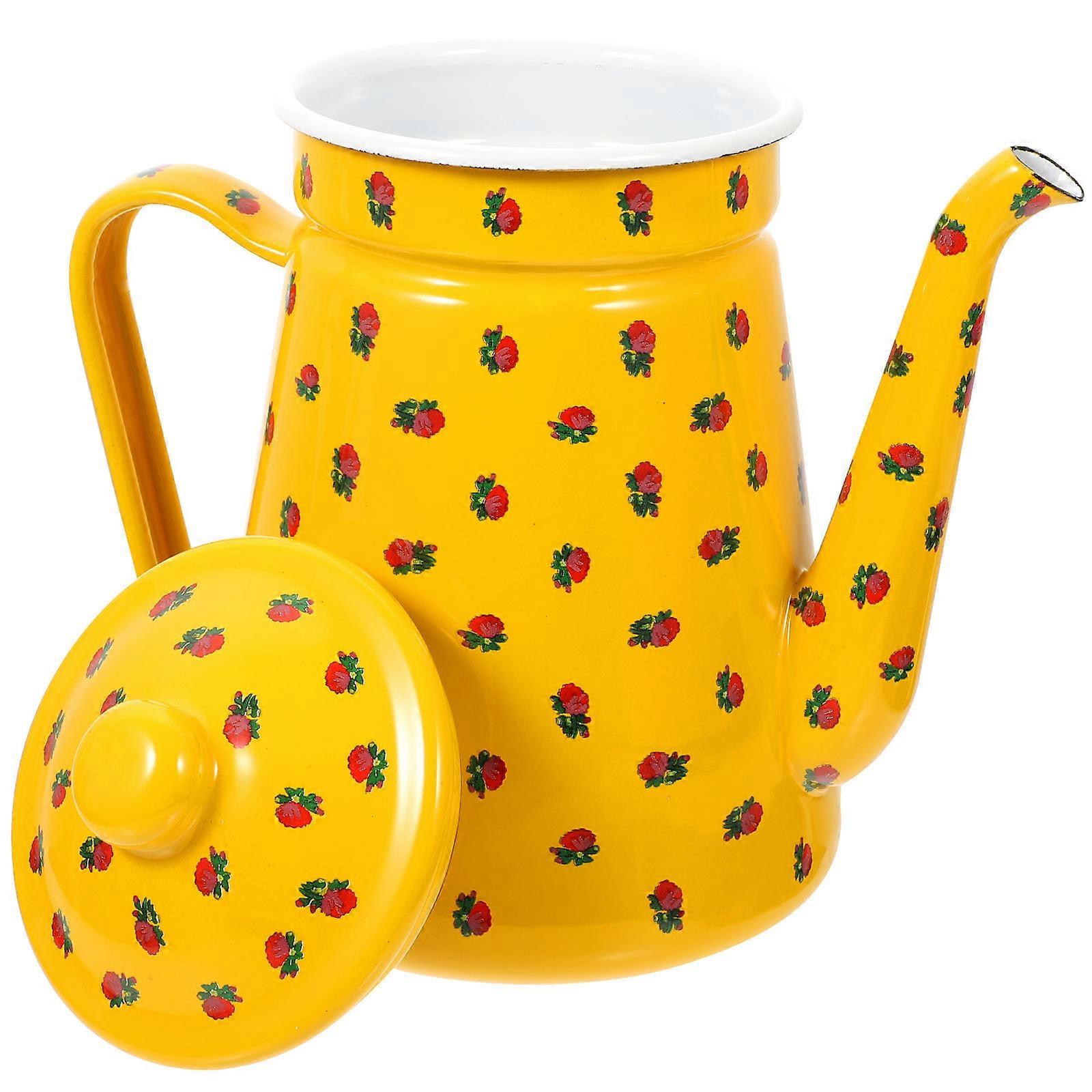 Multipurpose Water Kettle Smooth Surface Ideal For Tea Lovers Camping Or Home Use 1 Pcs