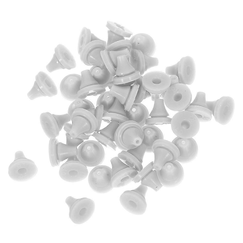 Universal Shower Nozzles Silicone Material Clog Resistant Daily Bathing 0.80X0.80X0.76CM Even Water Distribution 100Pcs