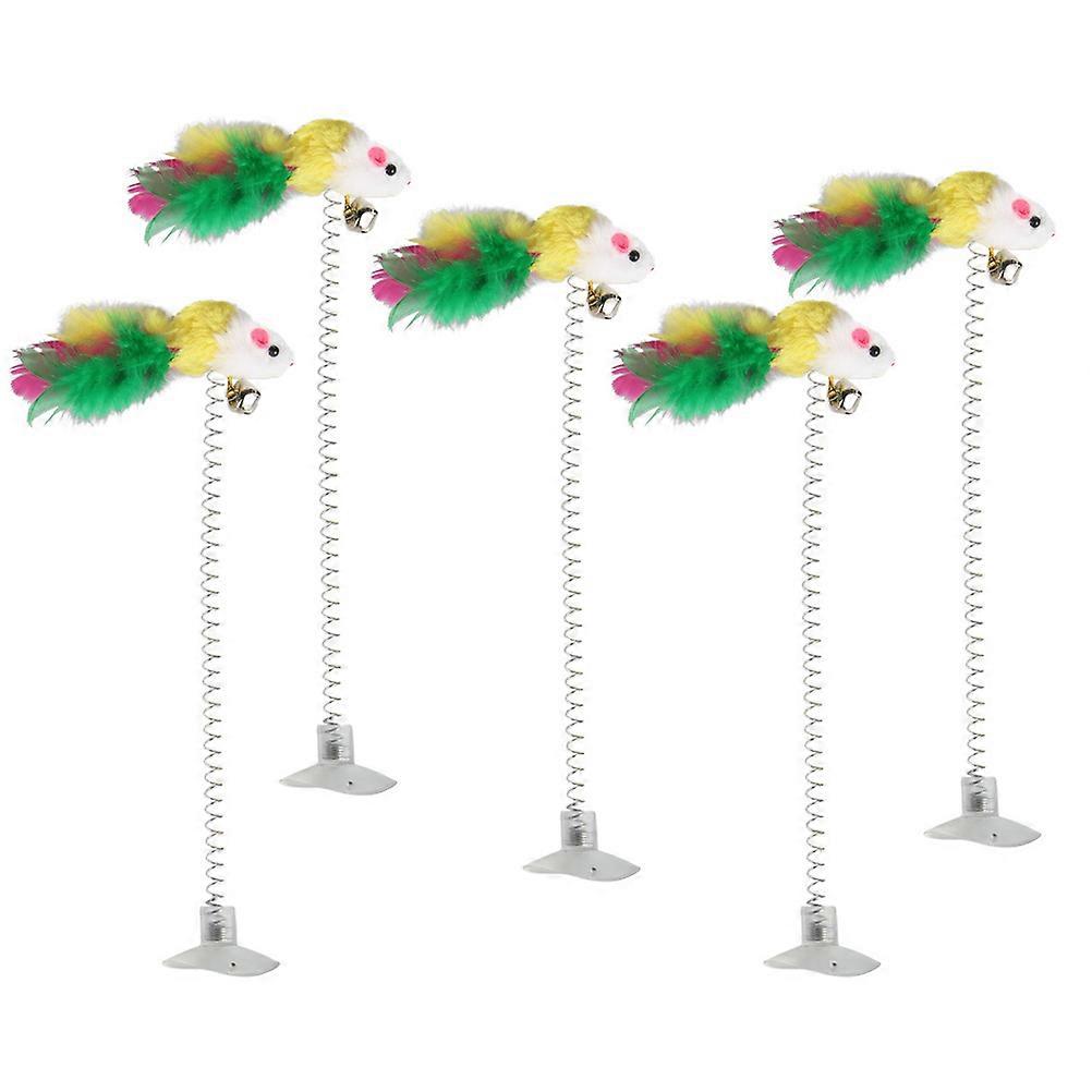 Cat Interactive Toys 5Pcs Multi Vivid Design Cat Toy for Playing