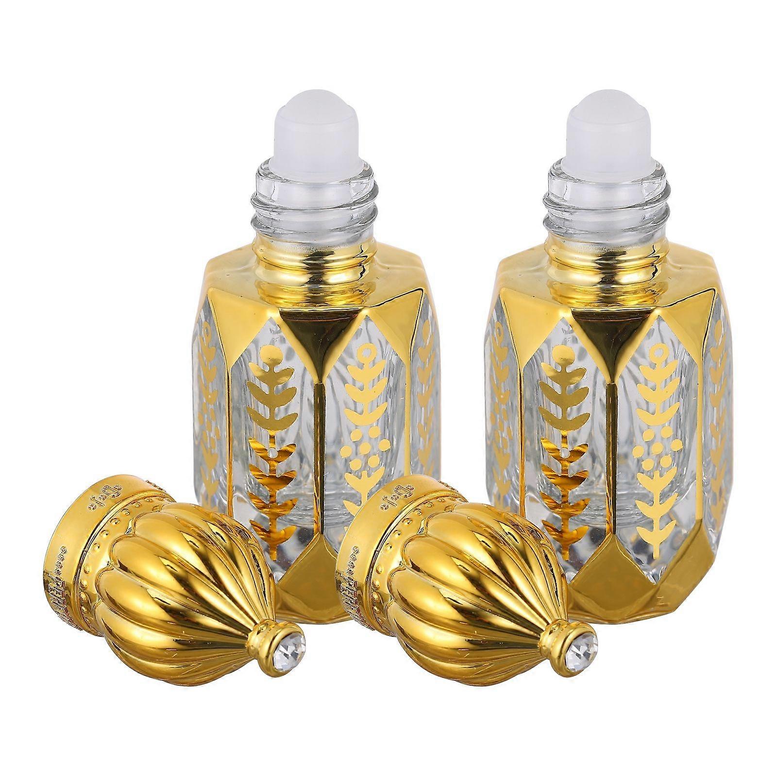Glass Perfume Bottles Set of 2 Stylish Durable Travel Size Fragrance Containers for Sharing with Family and Friends