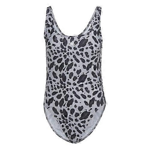 Adidas Dames/Dames Essentials Animal Print U-Back Eendelig Badpak