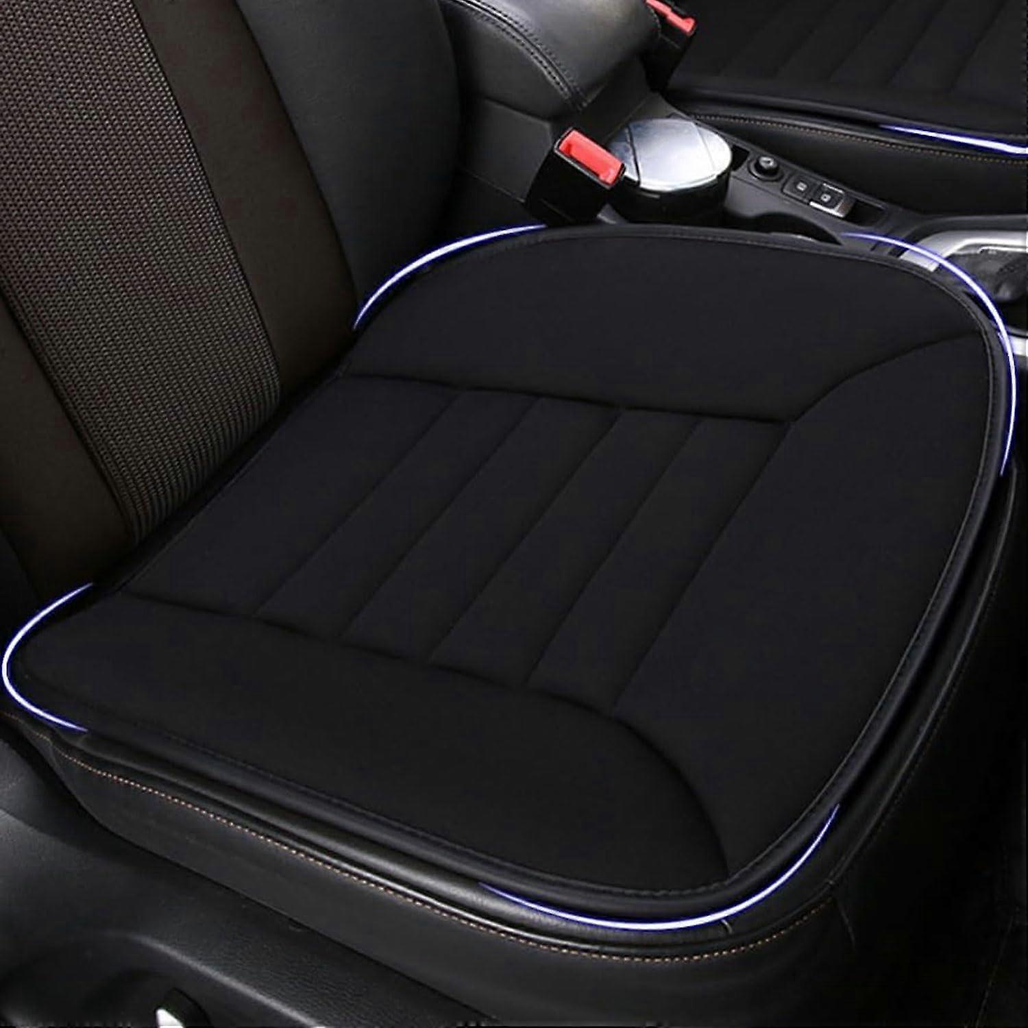 Auto Seat Cushion For Jeep Renegade Freedom Trailhawk And Compass Trailhawk, Memory Foam Front Seats, All-Weather, Black