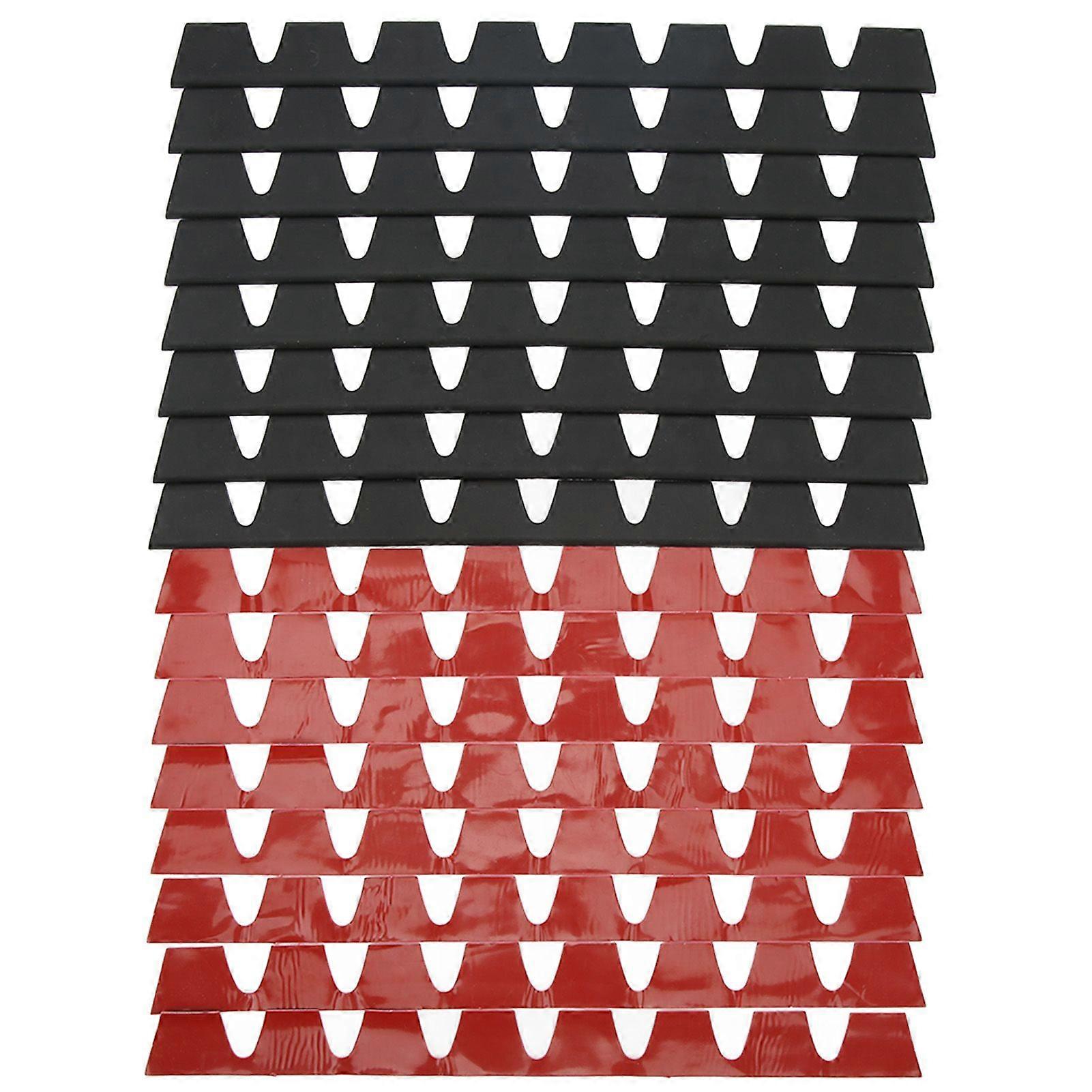 universal front bumper protector set 8pcs anti scrape guard