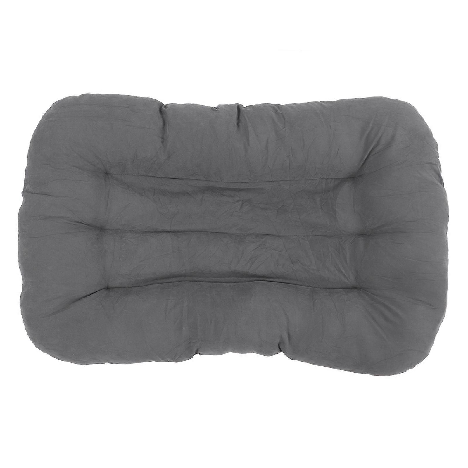 Baby Lounger Biomimetic Uterus Shape Detachable Cleansing Soft Cotton Infant Bassinet Dark Gray