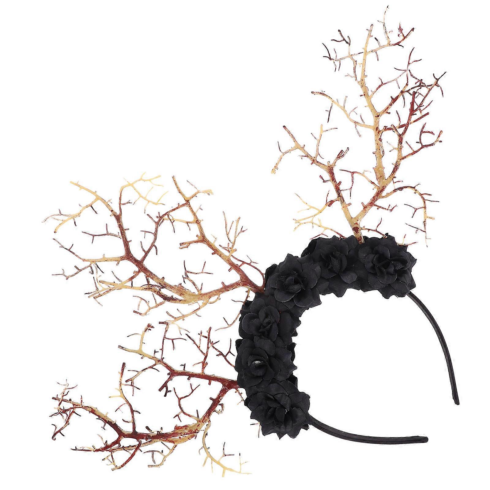 Simulated Flower Headband Accessory For Adults Children Ideal For Christmas And Daily Use 1Pcs