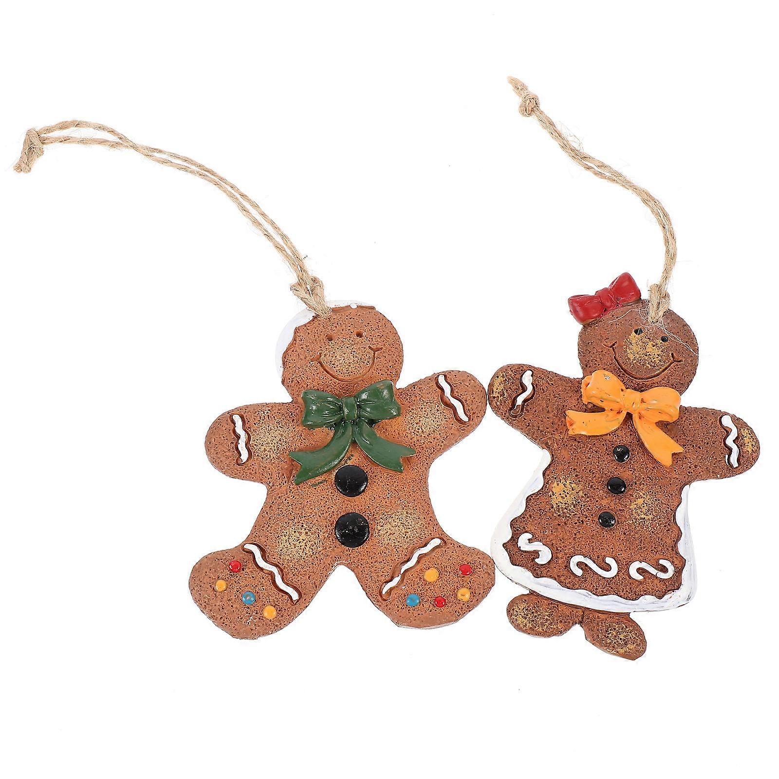 Festival Ornament with Gingerbread Appearance, Great for Home and Party Decor