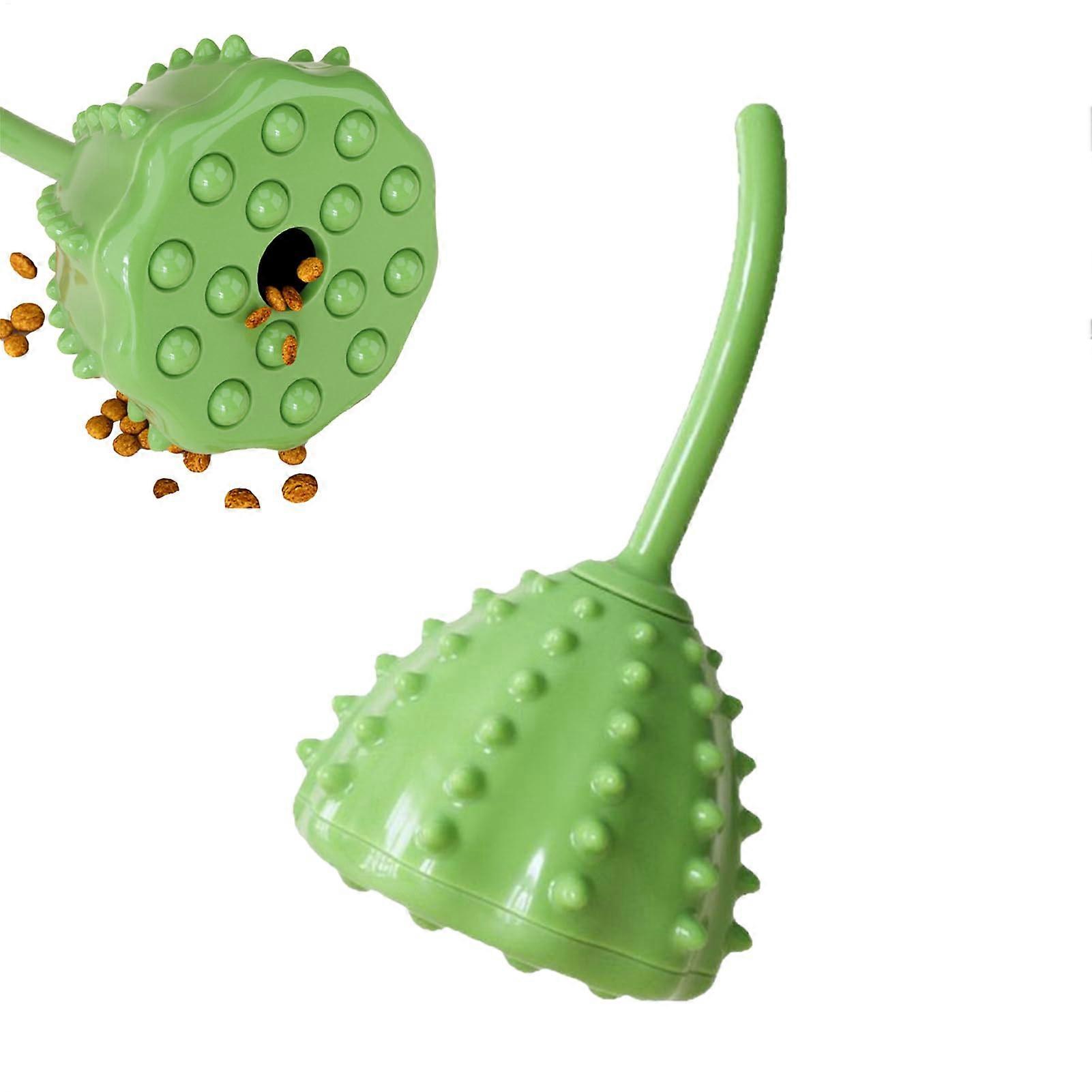 Dog Treat Toy | Interactive Puzzle Toy With Reward Function - Soft Bite-Resistant Puppy Chew Toy With Dental Cleaning