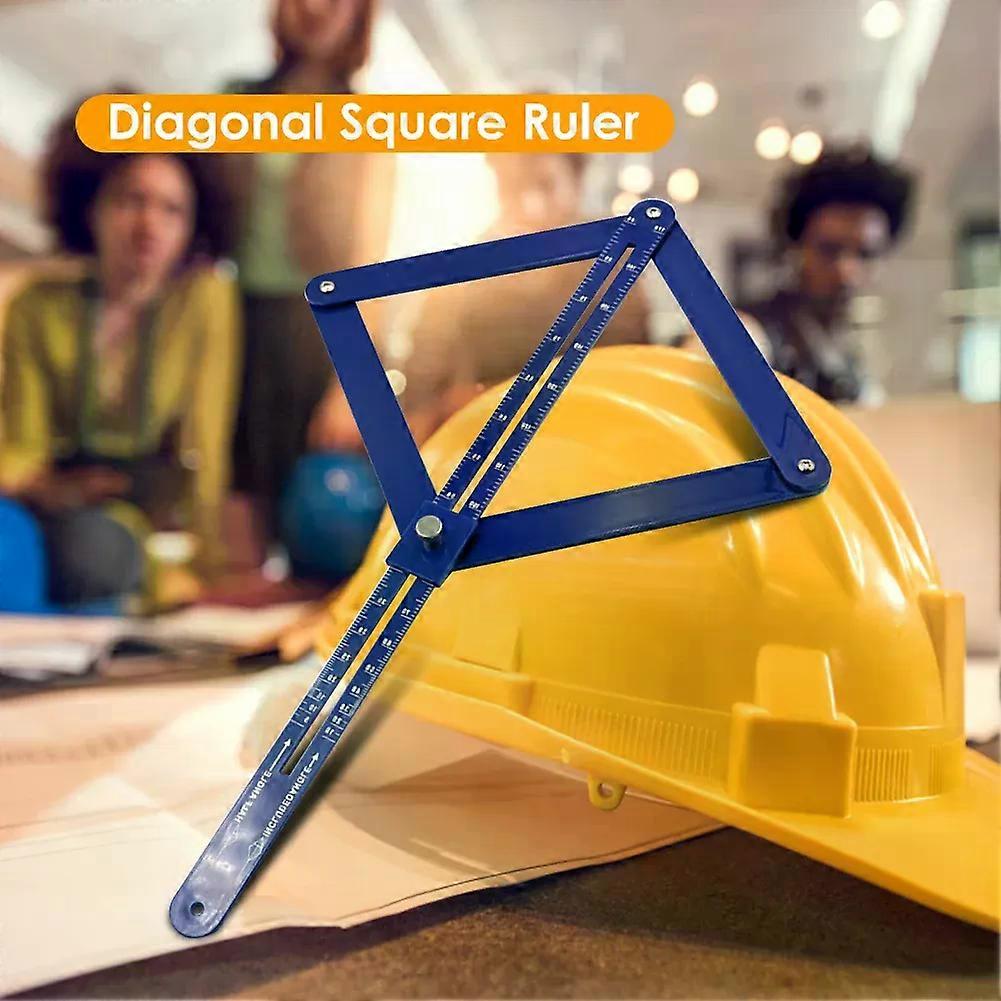 DIY Polygonal Protractor Angle Finder Protractor Wood Model Shallow Wood Ruler Woodworking Gadget Depth Measurement