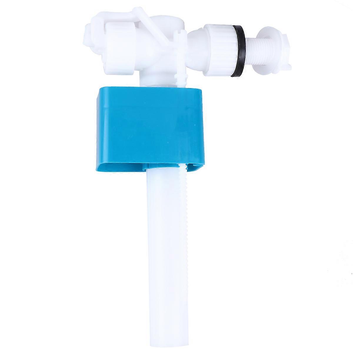 Side Entry Toilet Inlet Valve with Adjustable Float for Optimum Water Conservation ABS Material Fits 1/2 Inch Tube