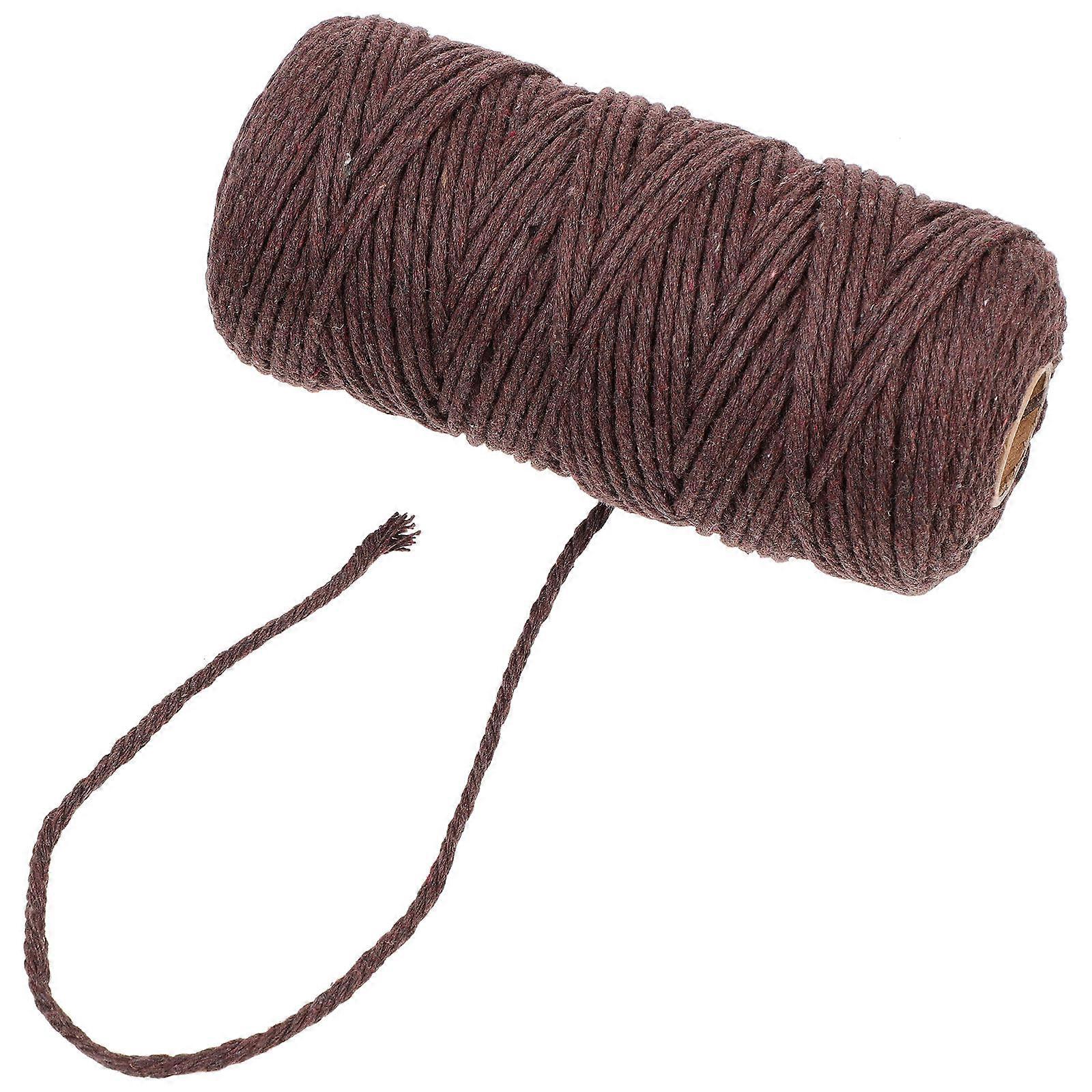 Braided Cotton Rope 1 Roll for DIY Decoration Potted Plant Decor in Simple Design Suitable for Home Decorators