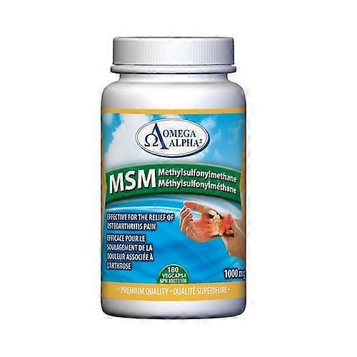 OmegaAlpha MSM, 180 Veg Caps