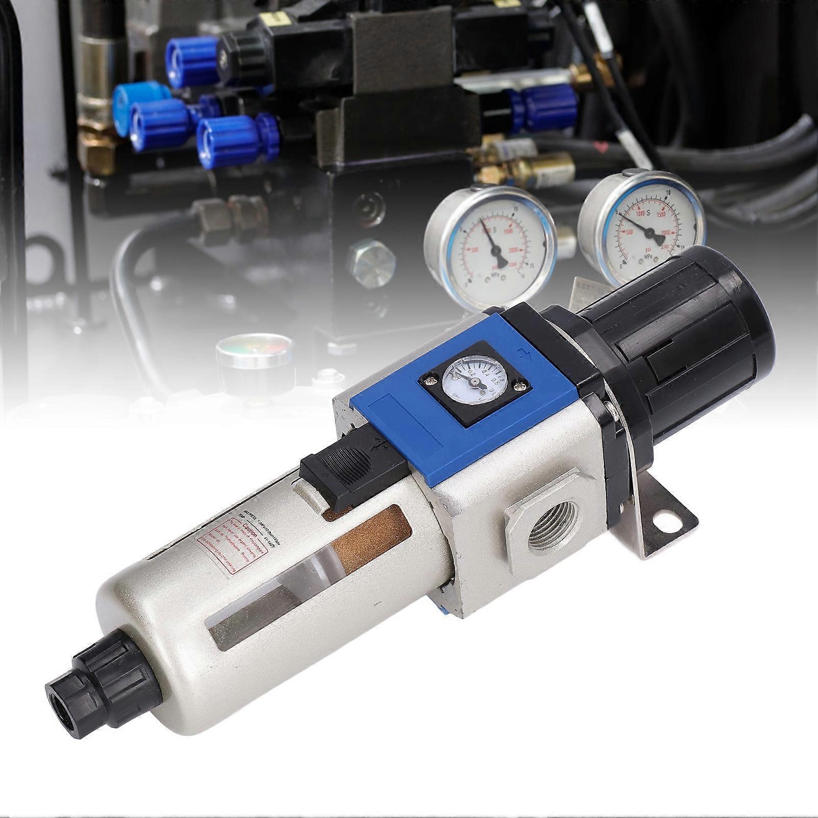 GFR400-15 Air Filter Regulator 5µm 80CC Aluminum Alloy 1/2"