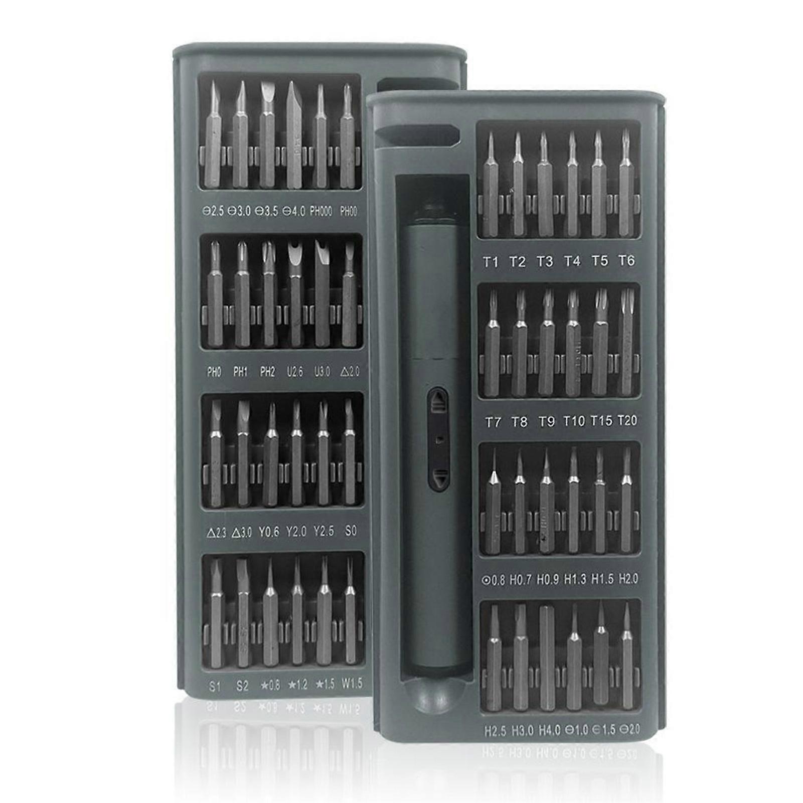 Mini Electric Screwdriver Set Cordless 49 in 1 with Magnetic Bits for Small Device Repair