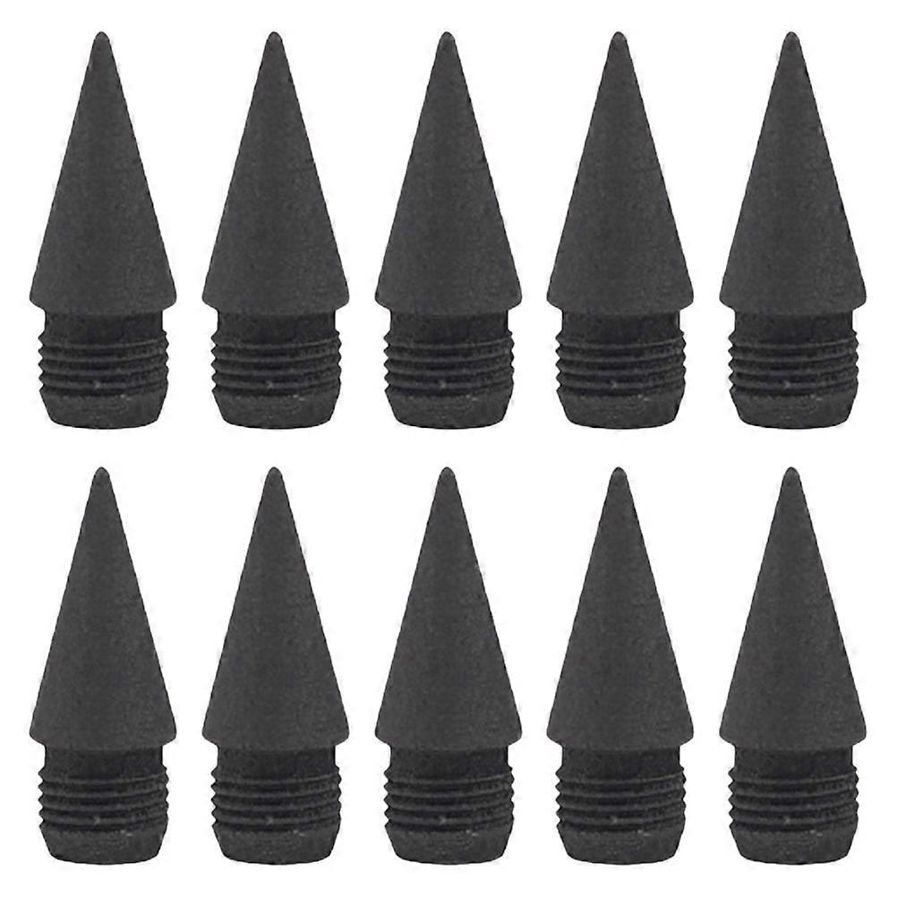 10Pcs Novelty Pen Nibs Graphite Nibs Pencil Inkless Tips Pencils Replacement Tips