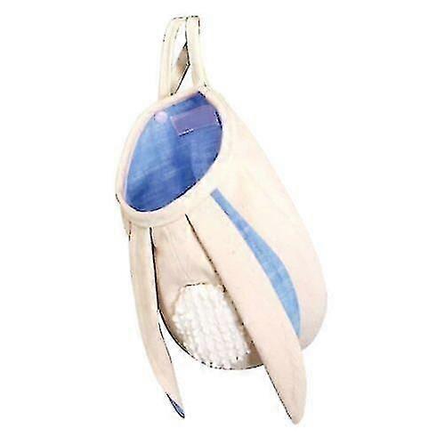 Easter Ears Basket Rabbit Ear Storage Bag Easter Gift Hanging Handbag Cloth