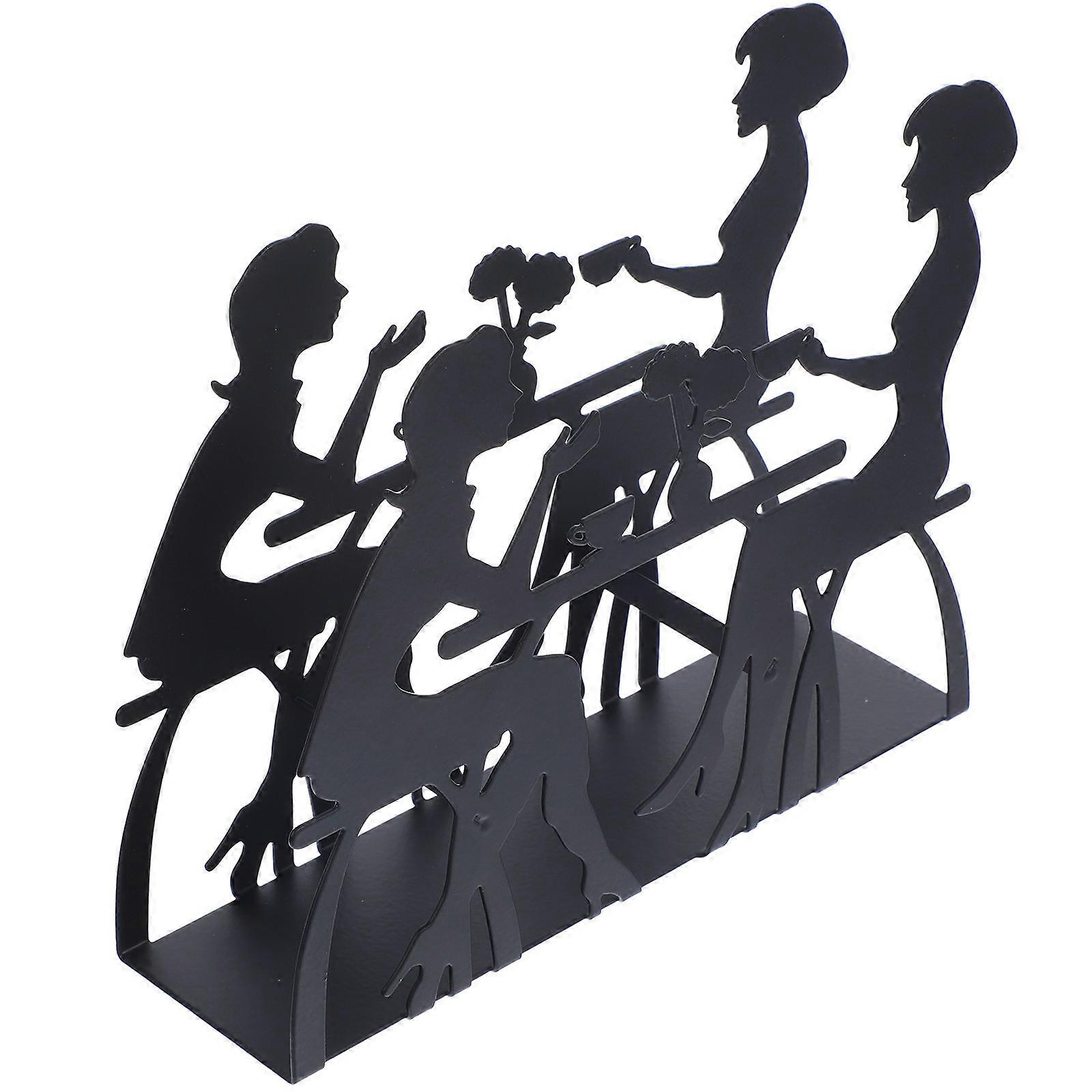 Freestanding Filter Holder for Kitchen or Cafe Sturdy Napkin Dispenser & Tissue Storage