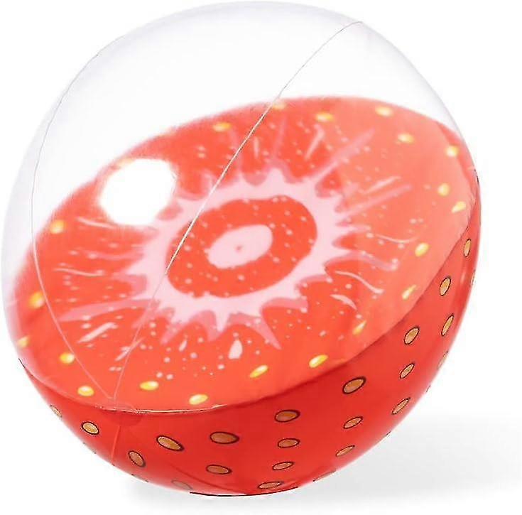 Fruit Shaped Inflatable Beach Ballstrawberry
