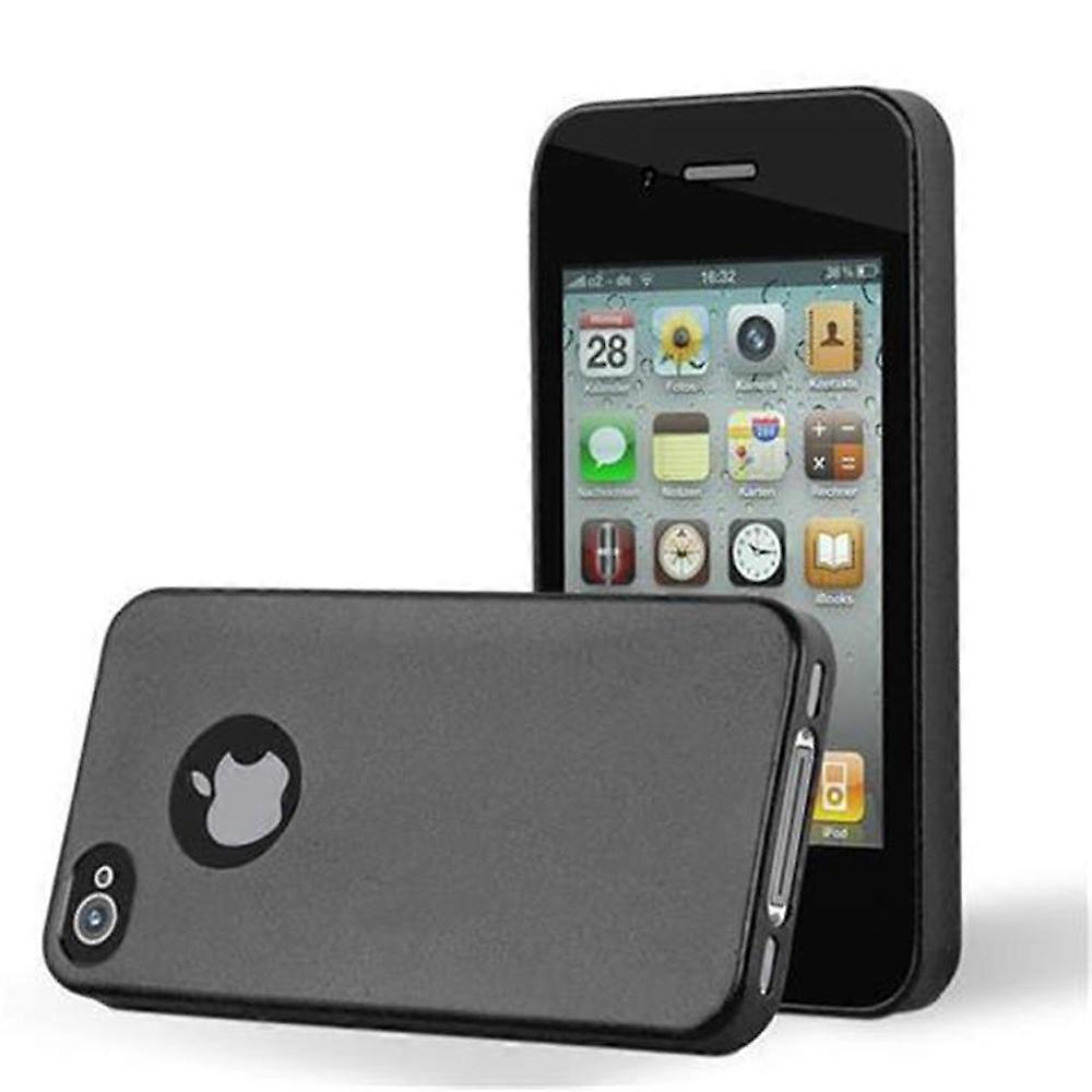 iPhone 4 / 4S Protective Case TPU Case - Matte Metallic Design