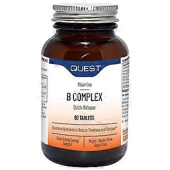 Quest B Complex(Quick Release) 60 Tablets - 2 Pack