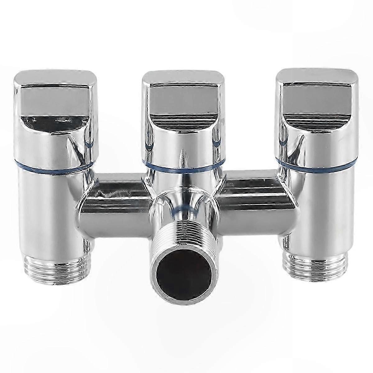 Three-Way Angle Valve for Enhanced Home and Commercial Space Functionality
