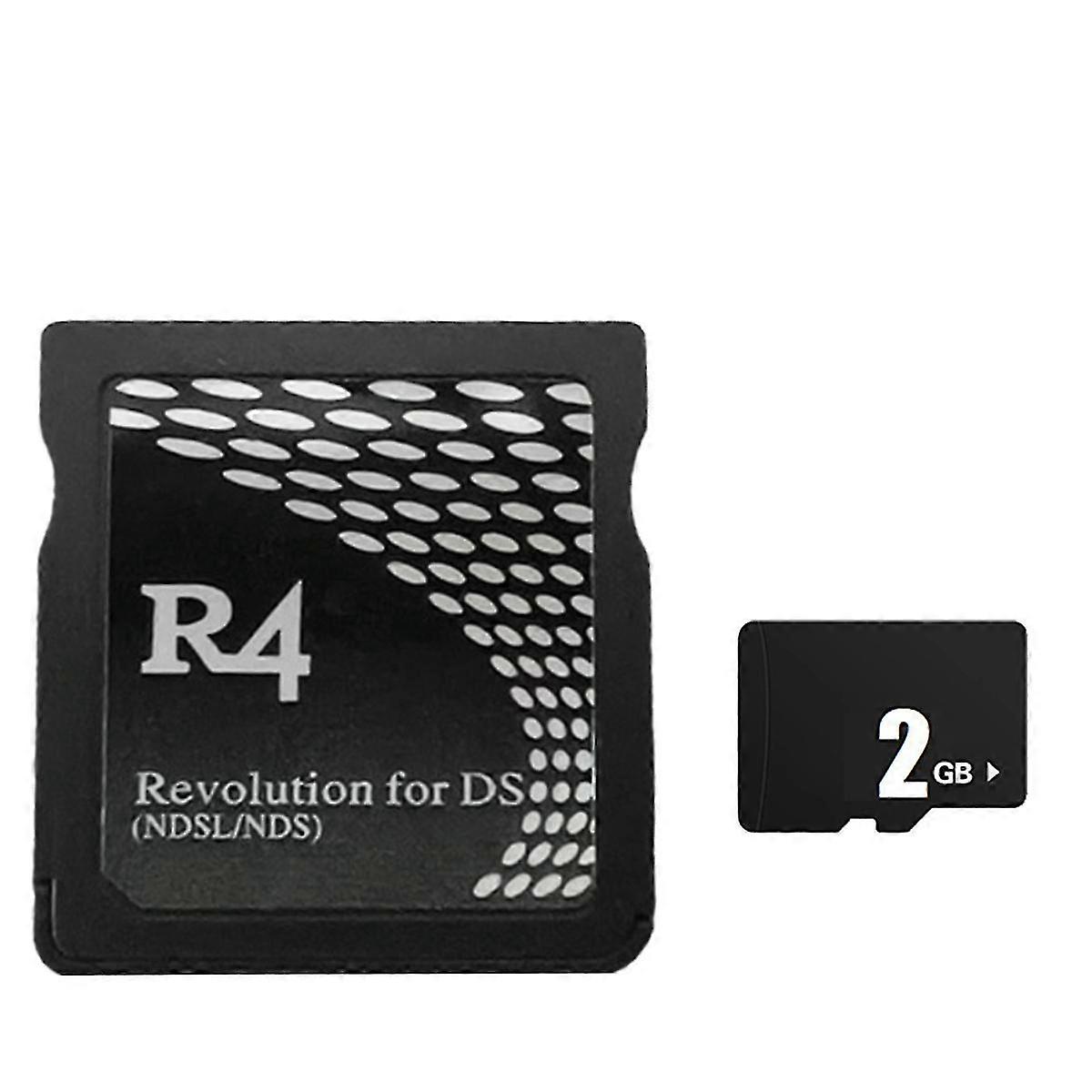 R4 Game Card+2GB Memory Card suitable for Burning Card Wood/ Dual Core