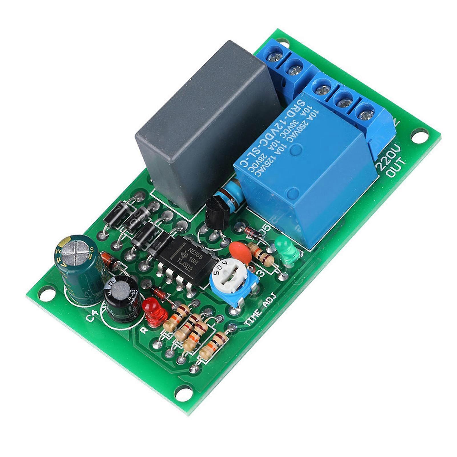 220V Relay Board Timer Relay Delay Switch Module Input/Output Delay Off Switch Module