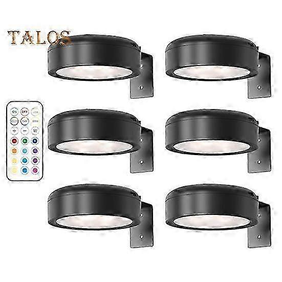 Remote Control Wall Light, 100 Lumens Brightness, Stepless Dimming, 3 Modes, Battery Powered, No Drill Installation