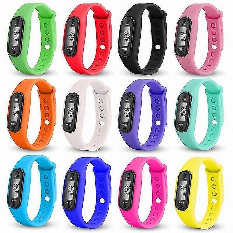 Fitness Tracker with Step Count, Sport Watch, Wrist Pedometer, LCD Display for Adults and Kids