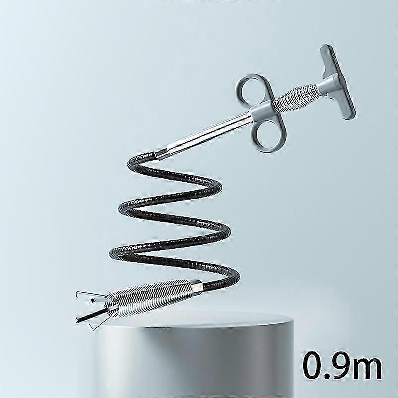 Sewer Pipe Dredging Extractor Flexible Grabber Claw Reacher Tool Drain Clog Remover Cleaning Tool for Sewer Sink Toilet