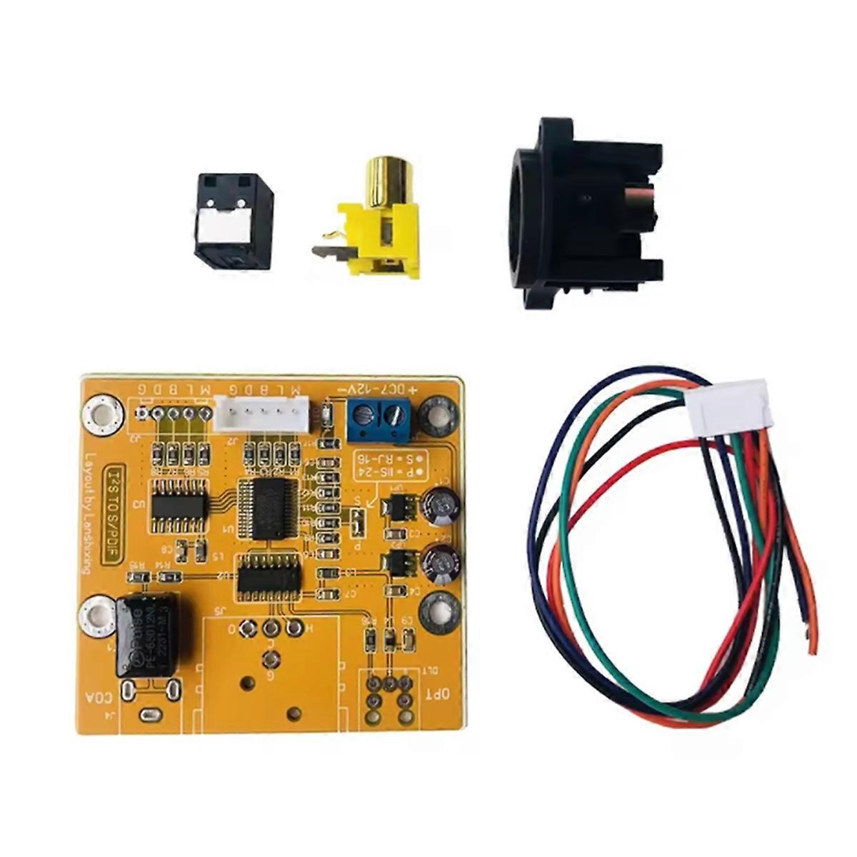 -770 Nvarcher IIS to Coaxial Output Board Italy USB Interface Optical I2S S/PDIF