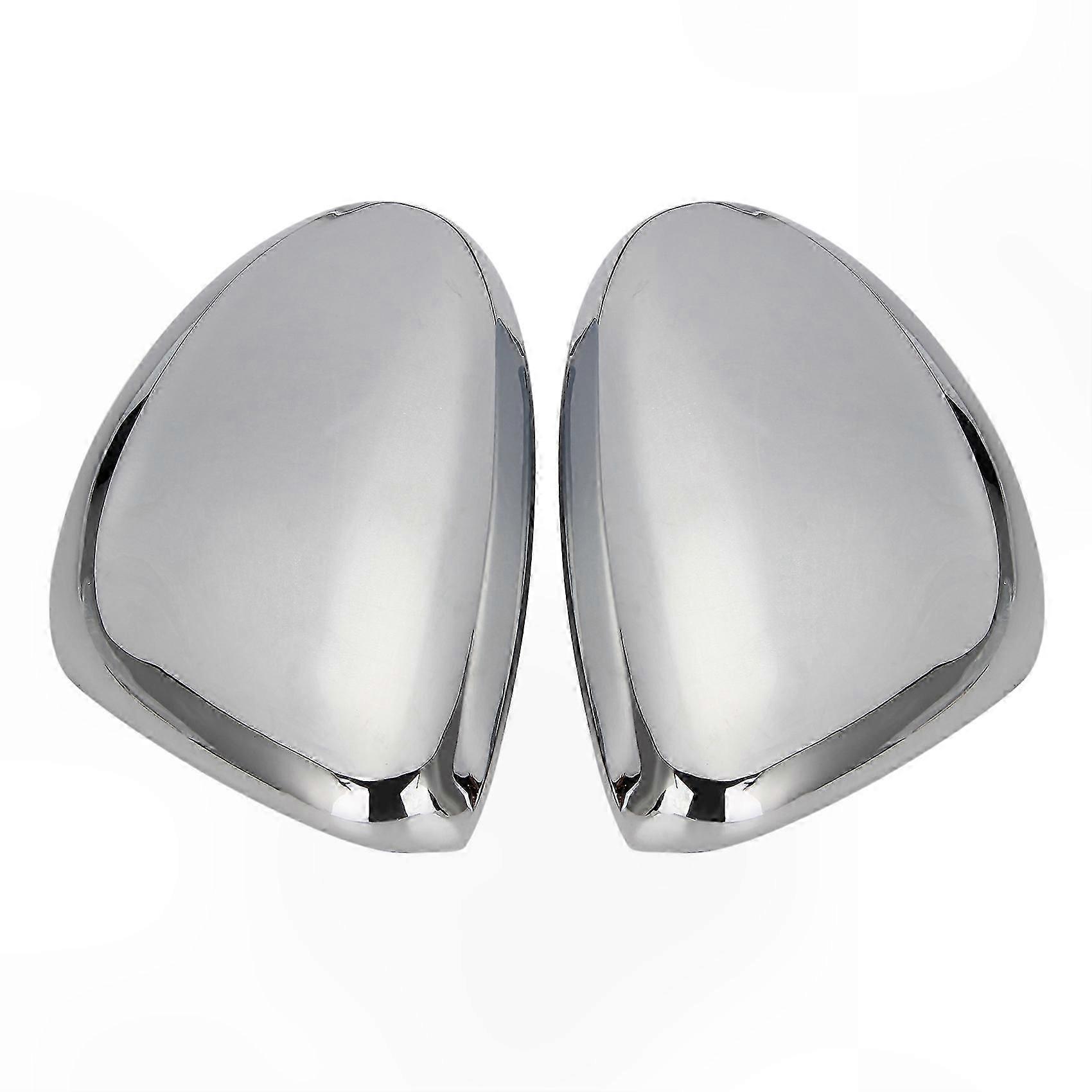 Chrome Rearview Mirror Cap Compatible with Peugeot 308 Models 2016-2019