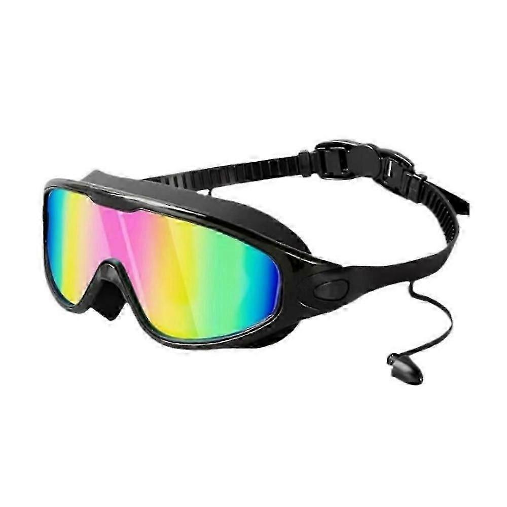 Lunettes de natation de protection UV large vue anti buée