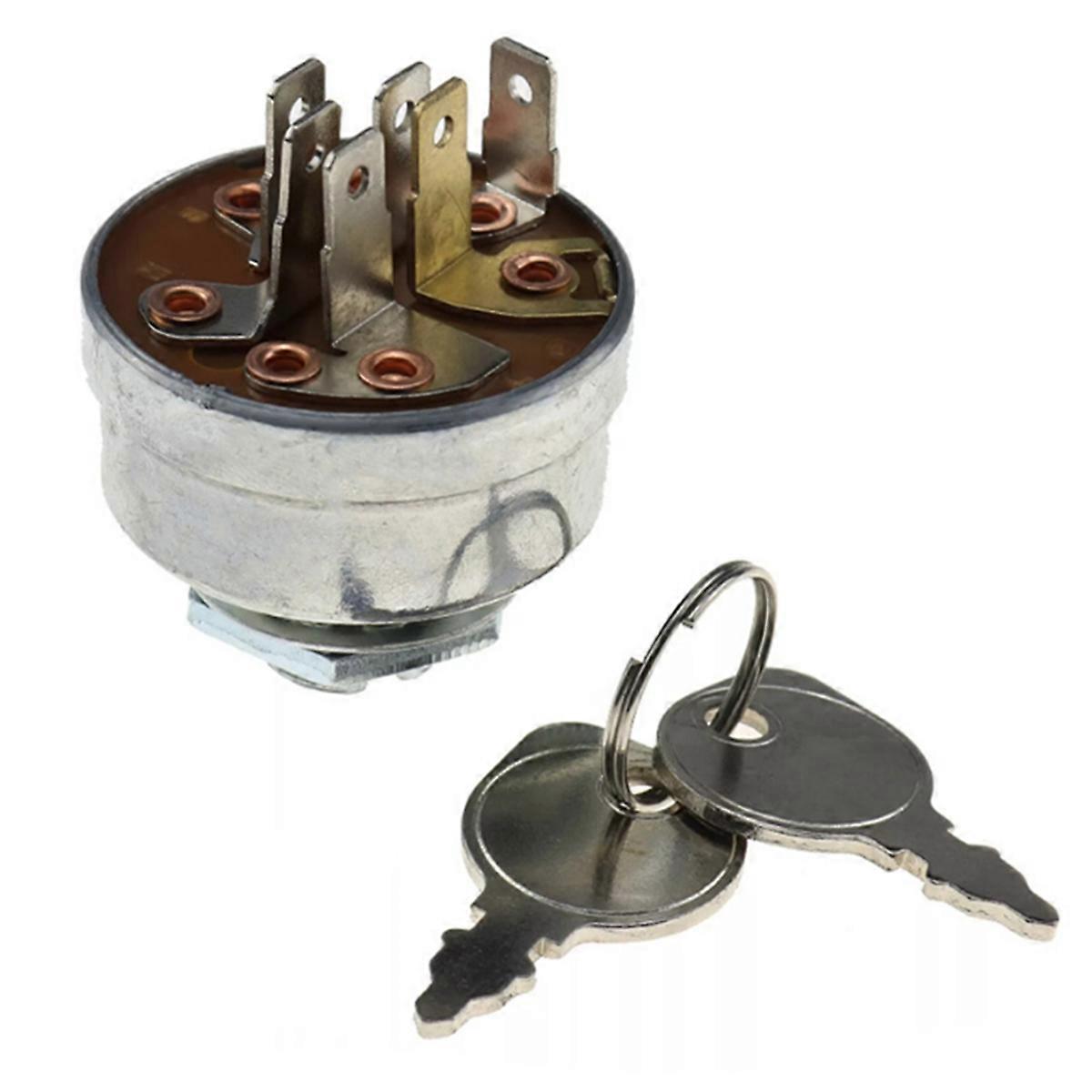 Interruptor de ignição de partida do cortador de grama Interruptor de ignição de 6 pinos com chave 5020927 1686734 para IS600Z IS1500Z IS