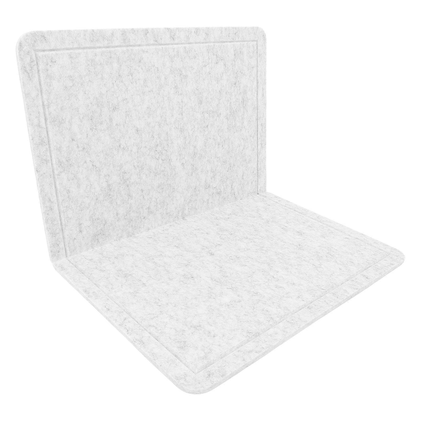 Puzzle Mat Foldable Puzzle Board Felt Anti-Slip Tabletop Use Grey 76.00X56.00X0.90CM Puzzle Storage 1Set