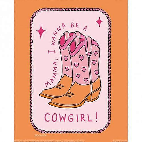 Mandi Welton Cowgirl Print