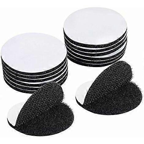 15 Pieces Black Double-Sided Scratch Sticker, Self-Adhesive Tape, Extra Strong