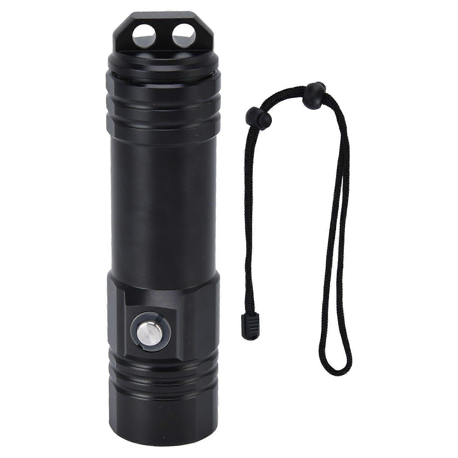 IPX8 Waterproof Diving Flashlight, 2000LM High Brightness, 5 Lighting Modes, Portable Underwater Diving Flashlight