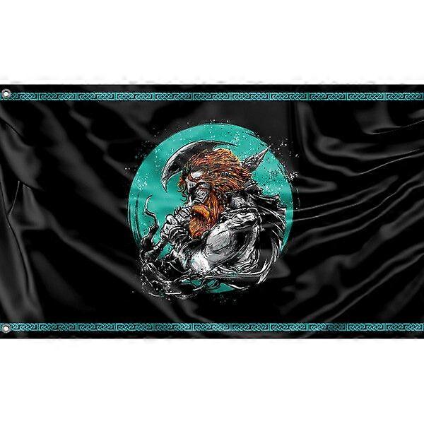 Nordic Vikings Flag Pattern 497