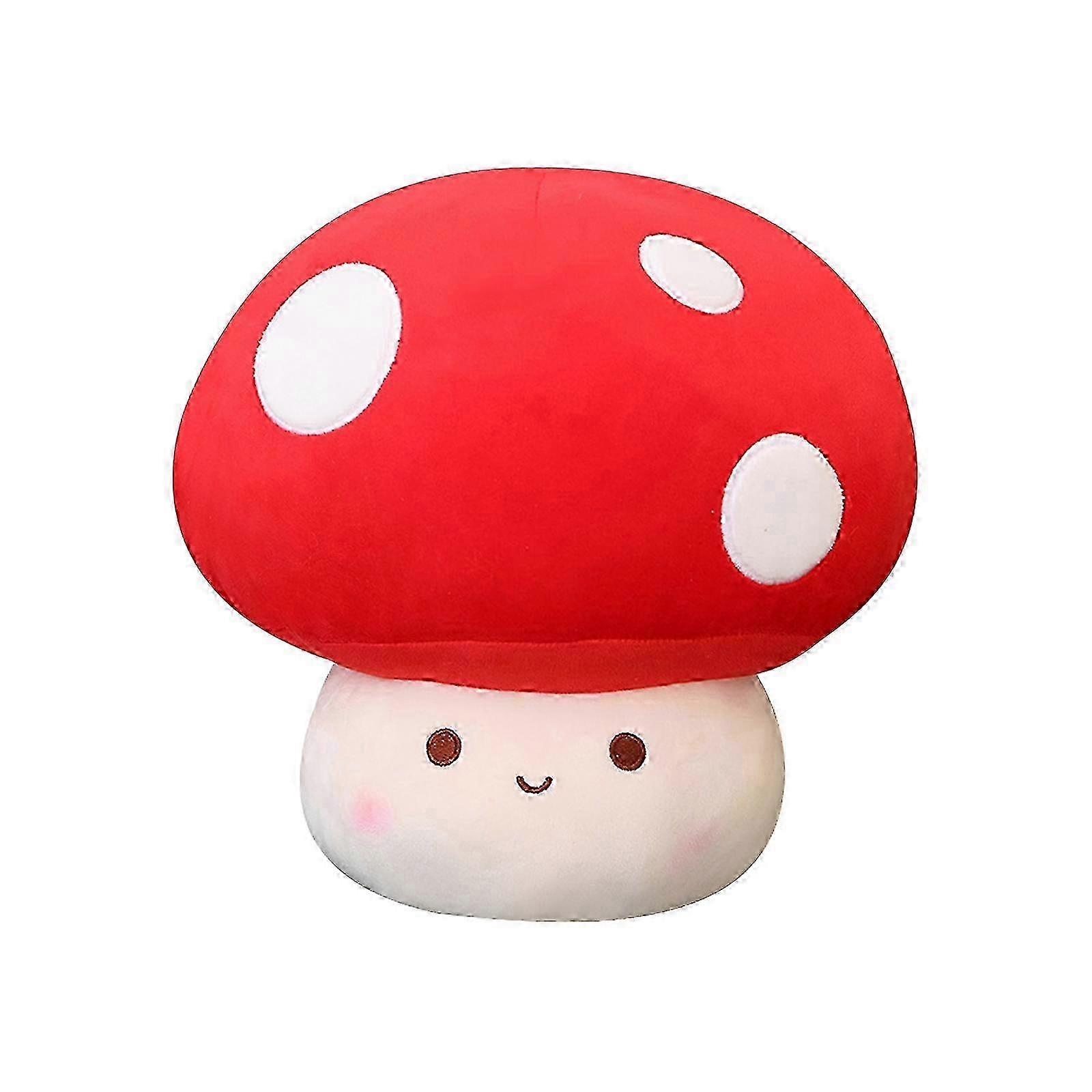 Kawaii Mushroom Plushie Toy - Stuffed Animal Plush - Plushy and Squishy Mushroom with Soft Fabric and Stuffing - Cute Toy Gift for Boys and Girls