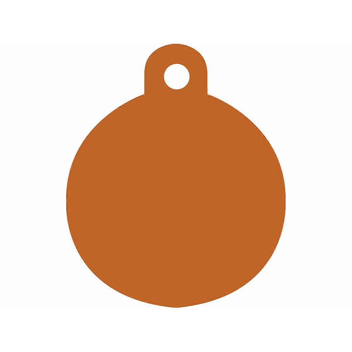Identification plate Imarc Circle Orange